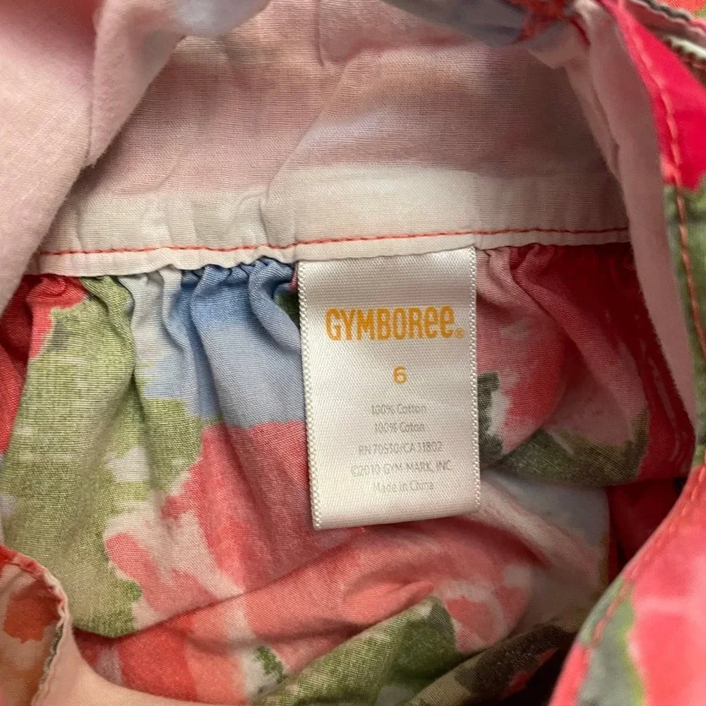 Gymboree girls floral dress size‎ 6